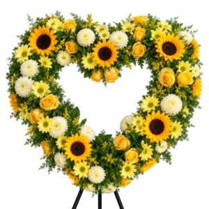 Corazón Girasoles