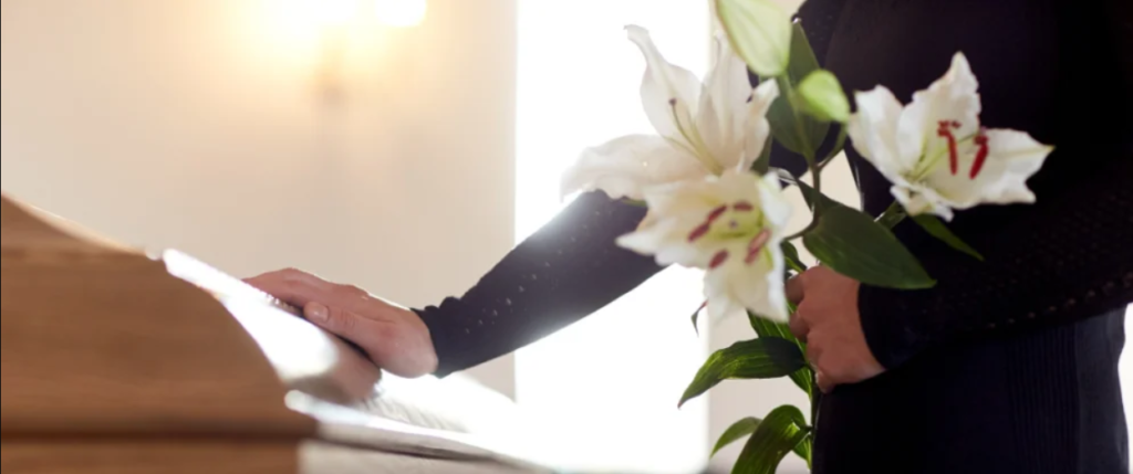 arreglo de flores para funeral